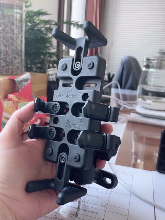 摩托车手机导航支架电动自行车多功能固定夹车...