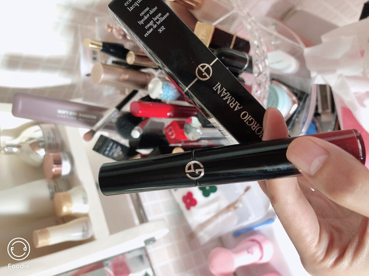 阿玛尼黑管302 只涂过两次 颜色可以到小...