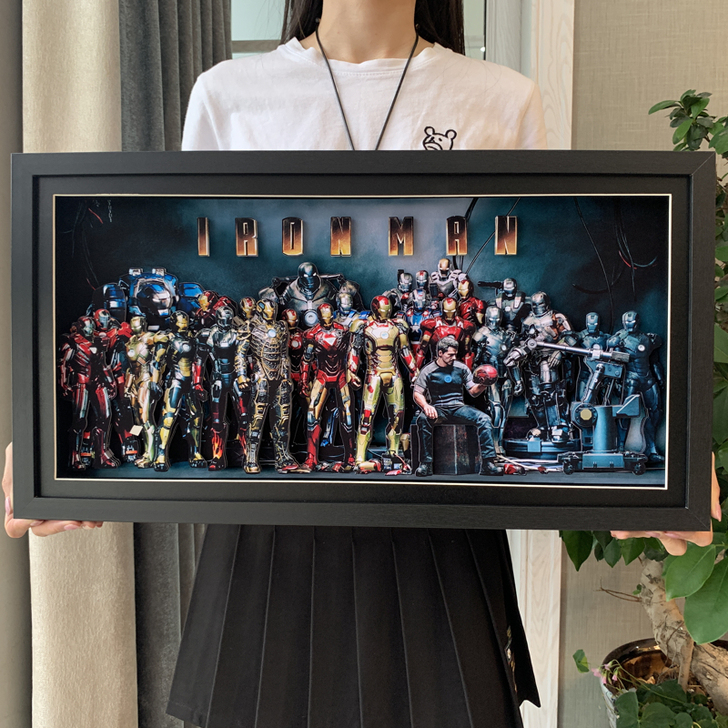 钢铁侠装饰画Iron Man托尼马克全系列...