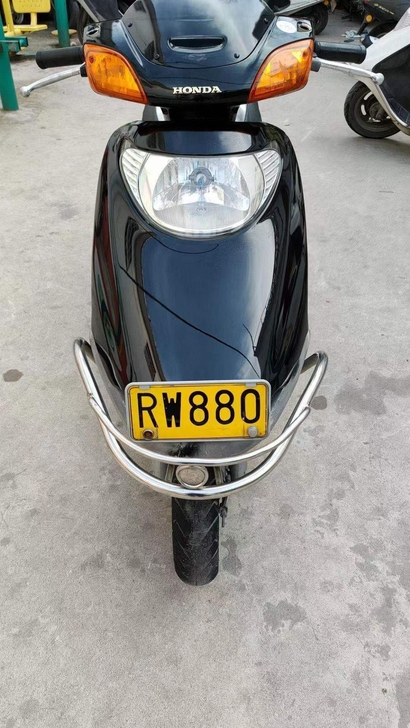 新款五羊本田喜悦100 二手踏板车整车原装...