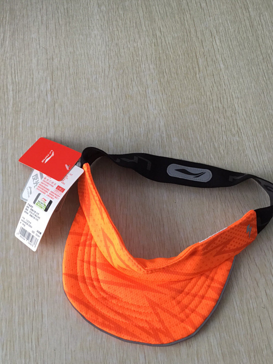 全新李宁马拉松空顶帽 跑步运动帽 反光设计...