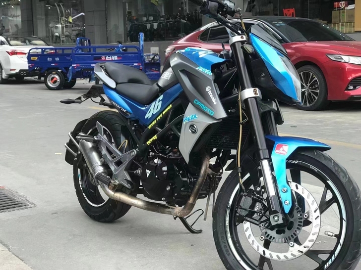 特价处理一台春风NK150水冷 高配版 倒...