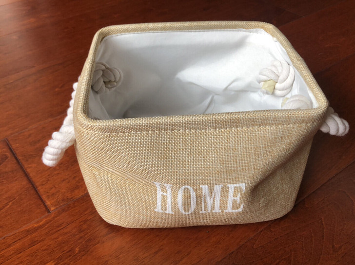 全新布艺收纳盒，质量没得说