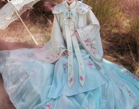 明制汉服女正品原创2021新款冬季中国风仙...