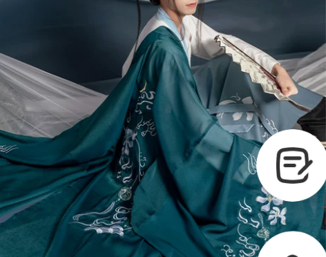 孤鲤原创古装汉服飘逸古风男生中国风侠客仙气...