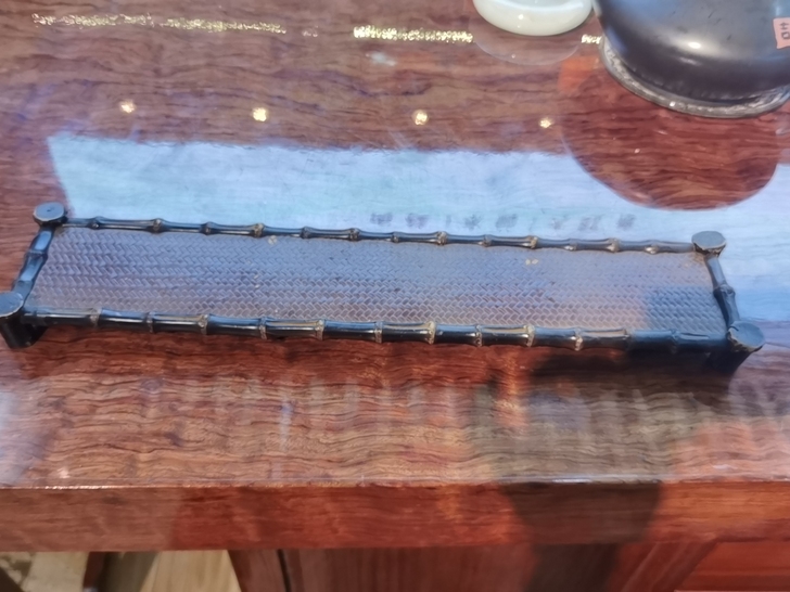 茶垫，木头手工编织
