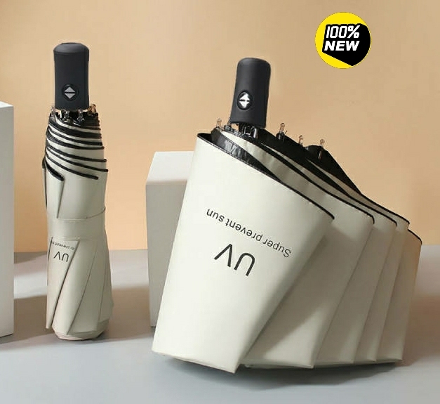 折叠全自动雨伞女学生韩版晴雨两用防晒遮阳太...