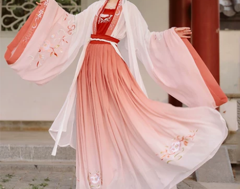 劲合汉服女中国风牡丹记齐胸齐腰襦裙正品原创...