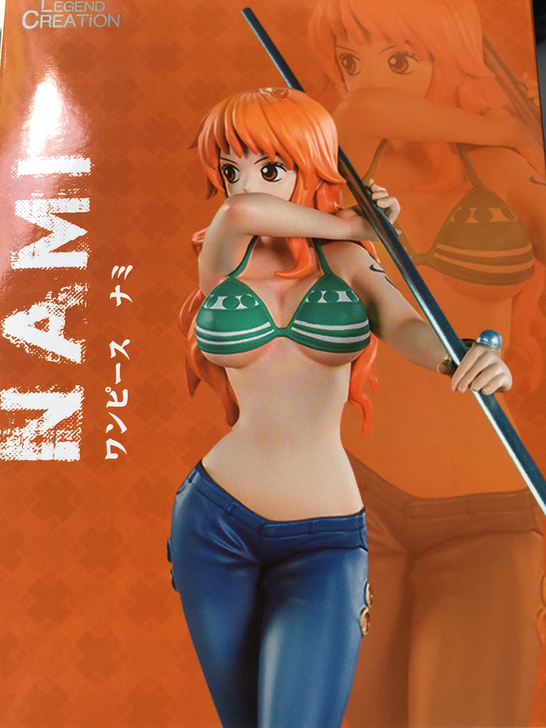 海贼王 娜美 手办模型摆件，国产版，全新4...