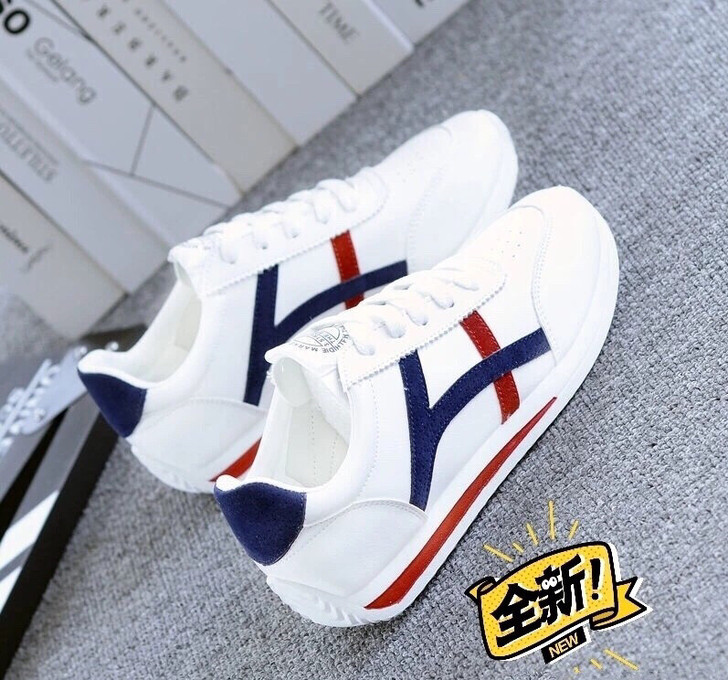 春季小白鞋女2021新款女鞋阿甘鞋运动鞋潮...