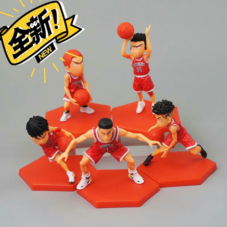 【20.8元5个包邮】大号实心灌篮高手五虎...