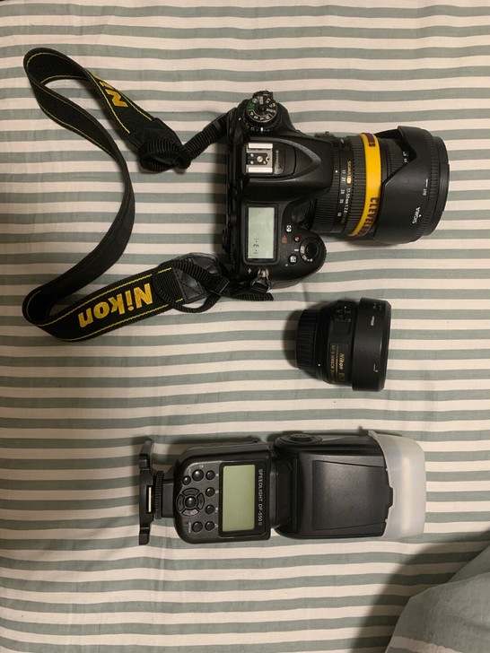 尼康d7100 成色如图，当年残幅无敌，相...