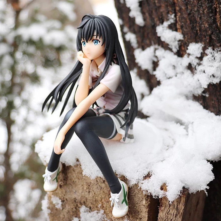雪之下雪乃手办电脑机箱汽车摆件压泡面雪乃手...