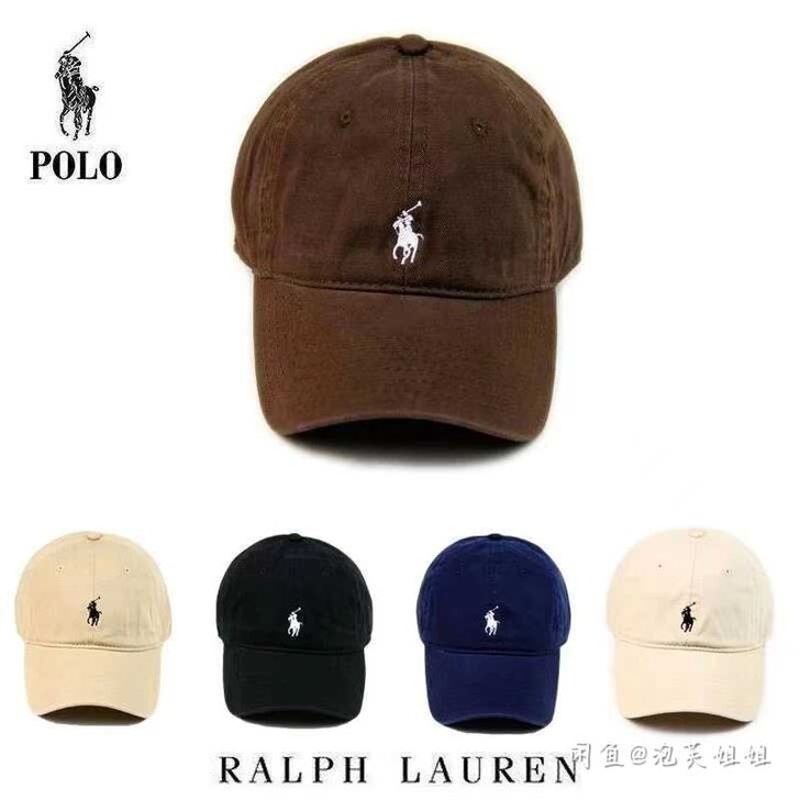 全新包邮～保罗polo帽子防晒男女软顶棒球...