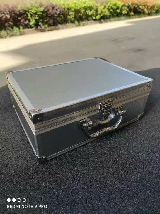 25元包邮手提铝合金工具箱仪器仪表防护箱家...