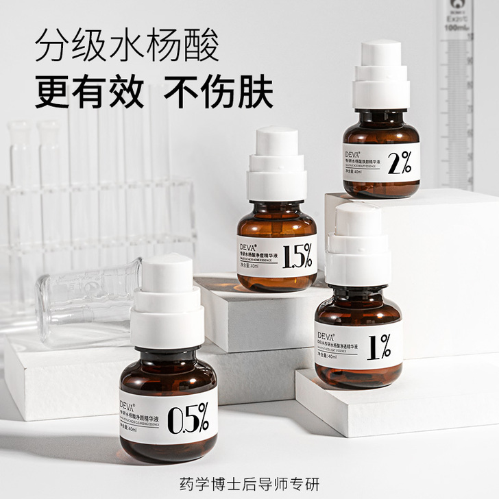 刷酸水杨酸精华原液祛痘淡化痘印去闭口粉刺黑...