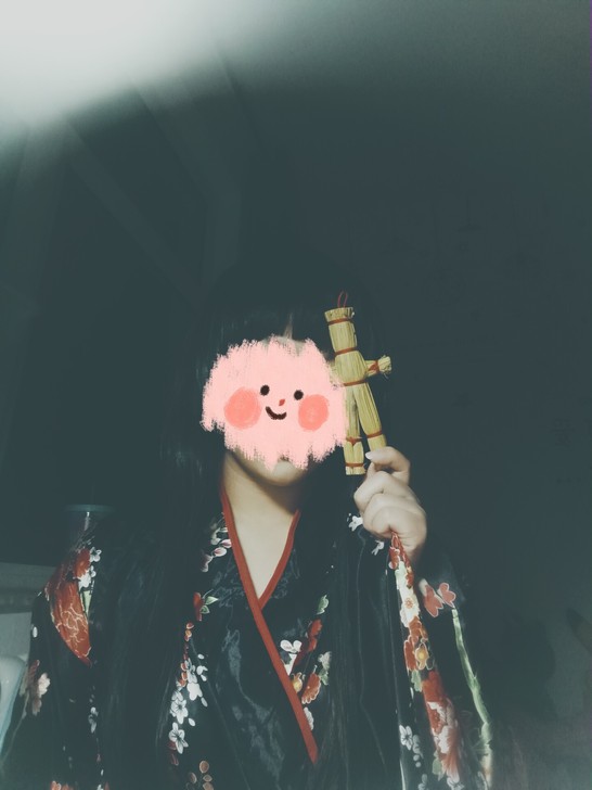 阎魔爱cos服XL(全套包括假发木屐)，只...