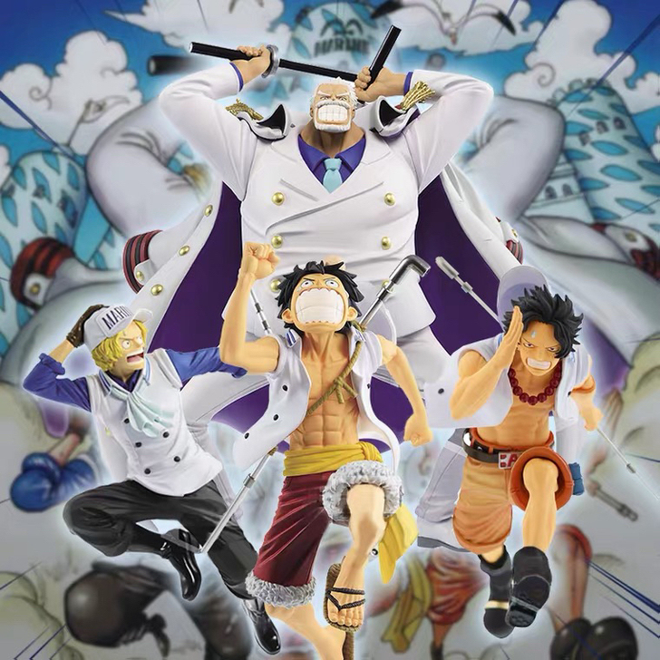 万代眼镜厂海贼王 海贼王梦境海军绿猫景品手办