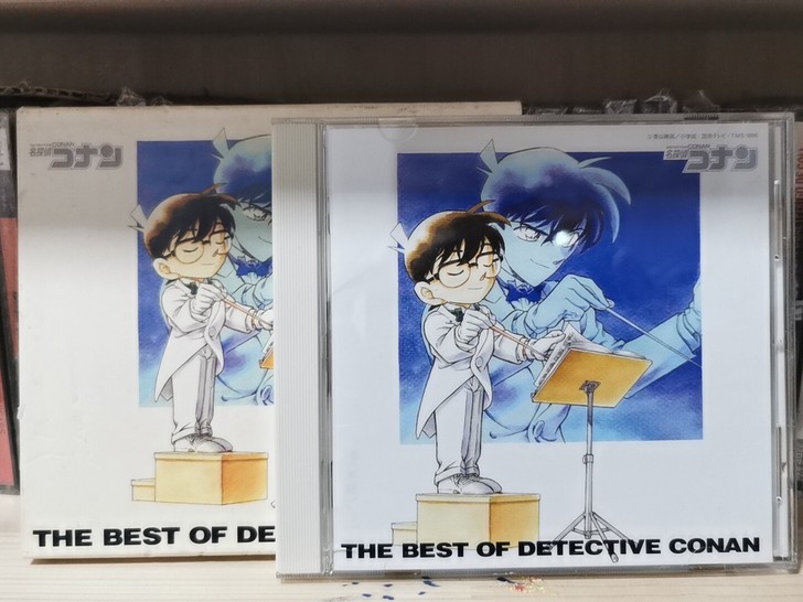 名侦探柯南 主题曲集日版 拆封 品好 外纸...