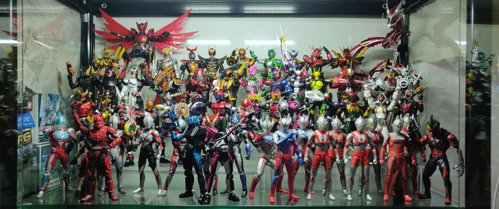 假面骑士真骨雕 shf 平成二十骑士（更新...