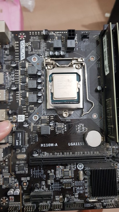 影驰h110m-a主板，支持ddr4内存