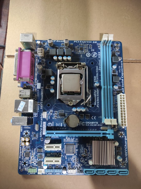 技嘉h61主板加i5处理器包邮