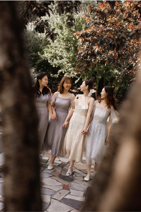 伴娘裙 穿过一次 九成新