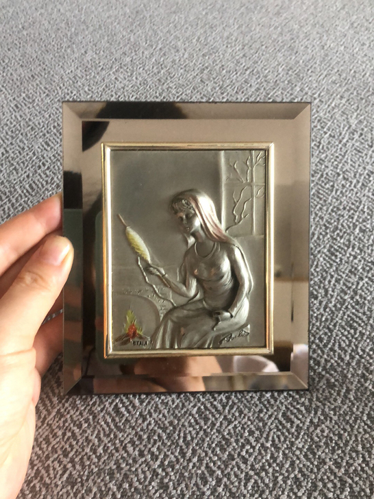 欧洲回流锡雕刻画