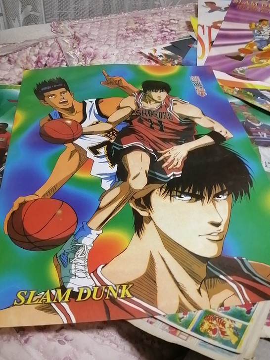 四开覆膜明星海报 灌篮高手