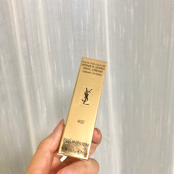 全新 YSL 圣罗兰 黑管402超美的唇釉...