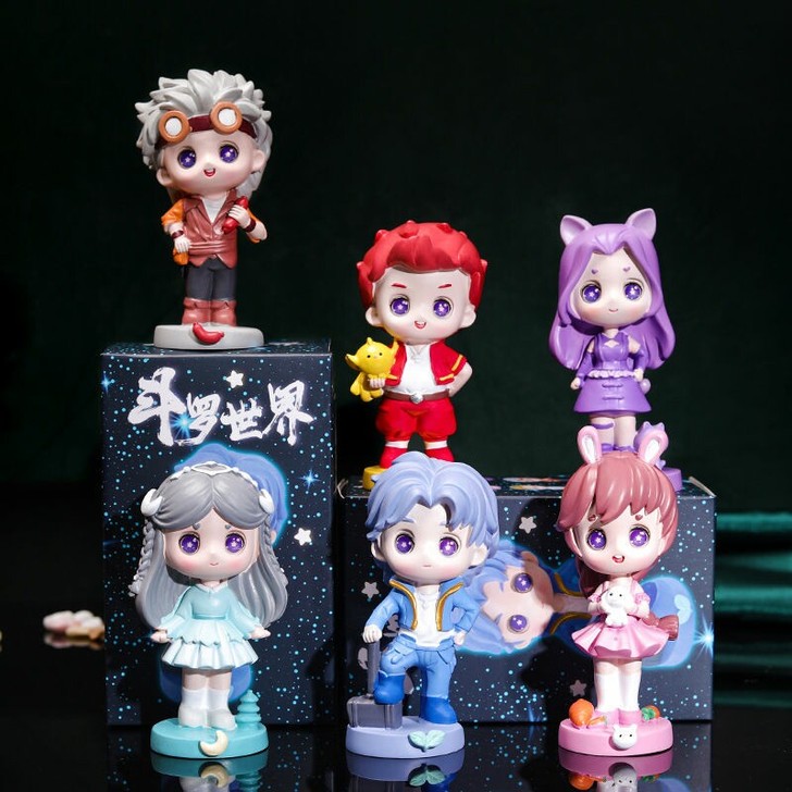 斗罗大陆盲盒正版动漫人物手办娃娃唐三小舞模...