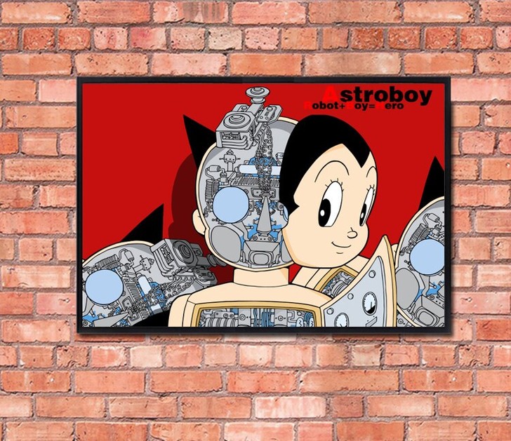 阿童木机器人ASTROBOY装饰画挂画墙画...
