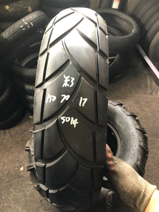 米其林轮胎150 70 17半热熔拉力全地...