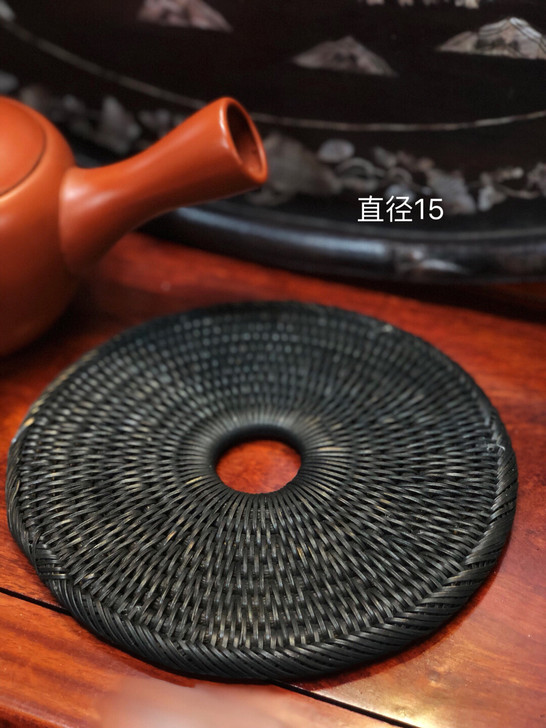 老的藤编壶垫 茶杯垫 399不议价不包邮藤...