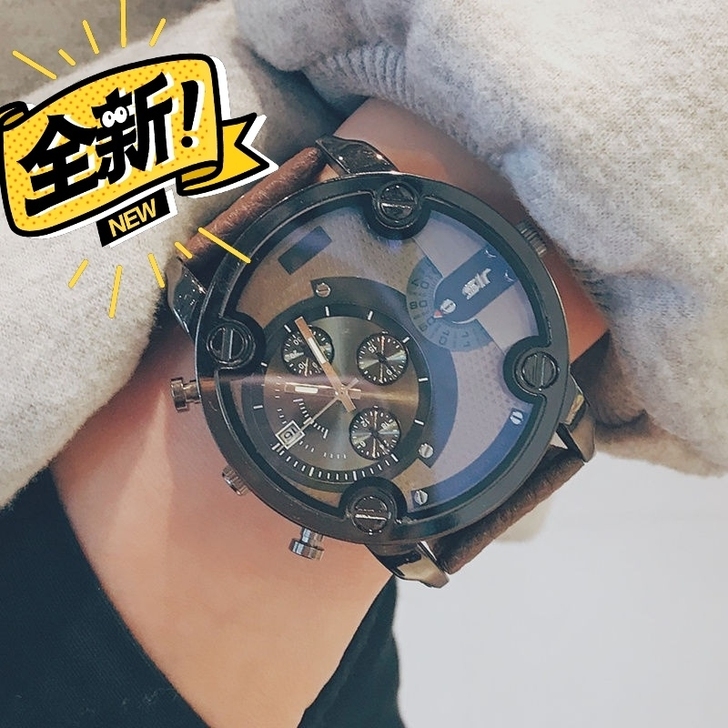 表哥从生产地带回来的手表(如图),带起来非...