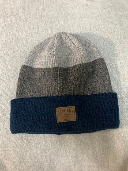 李宁针织帽,样品全新