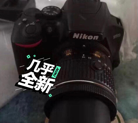尼康D3500配18.55VR，三代，快门...