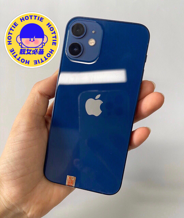 苹果12蓝色128G正品iPhone12纯...
