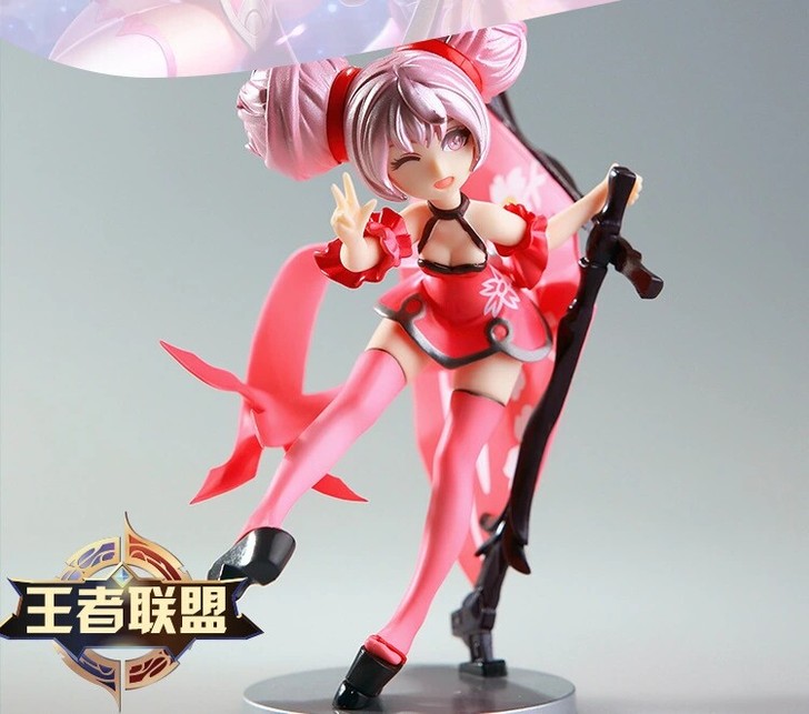 王者农药荣耀小乔手办初音未来 韶华 旗袍 ...