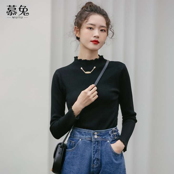 慕兔 毛针织衫S码 几乎全新