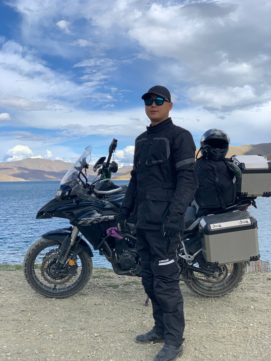 摩托车拉力骑行服男四季防风防水摩旅拉力服机...