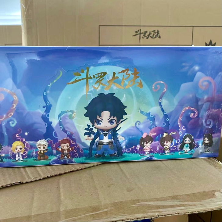 正版现货全新史莱克七怪斗罗大陆动画系列盲盒...