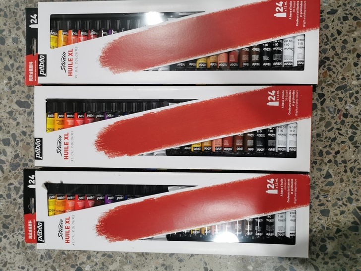 贝碧欧24色油画颜料套装 3套一卖 低价...