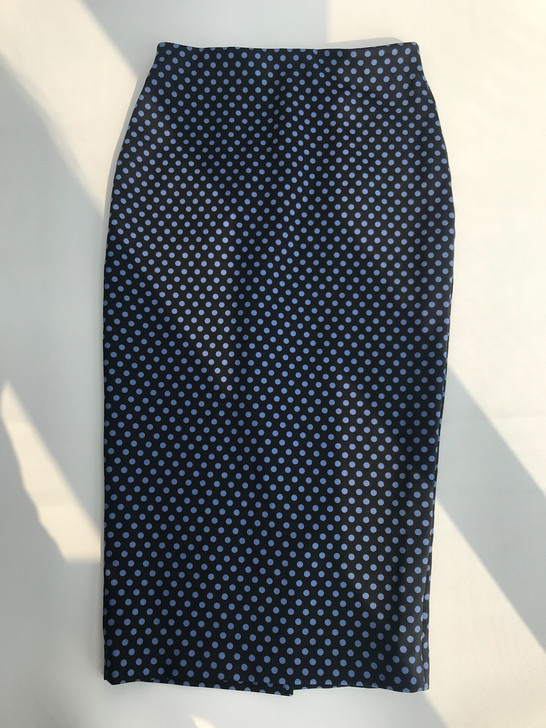 英国入波点包臀裙铅笔裙半身裙通勤裙