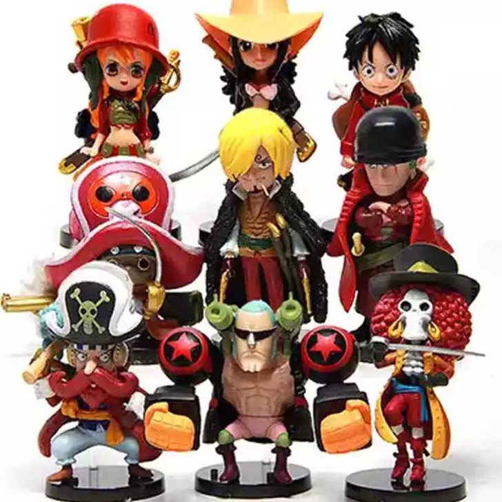 Q版海贼王手办摆件 玩具