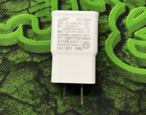 原装二手三星5V1.55A充电器 7.5w...