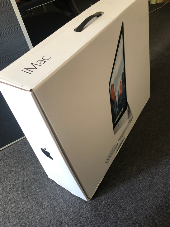 苹果一体机原装包装箱21寸27寸都有21寸...