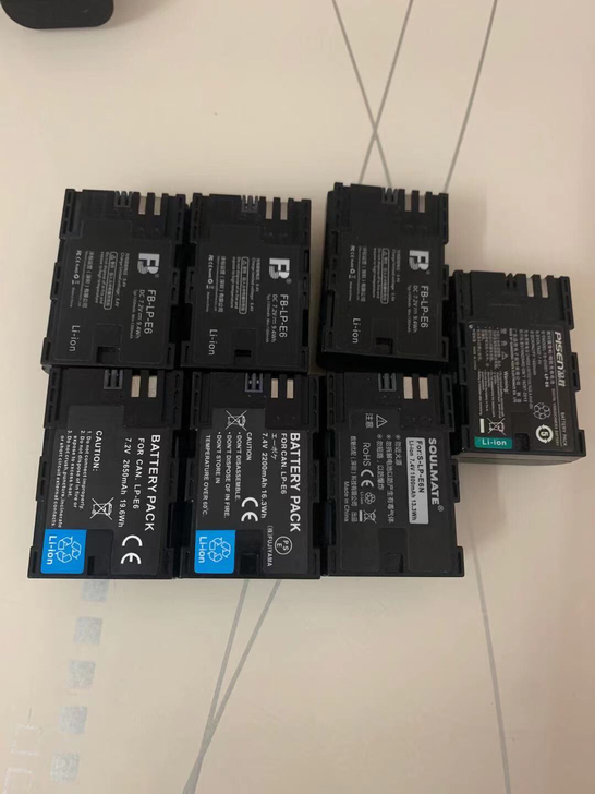 沣标FB-LP-E6适用于佳能  7D  ...