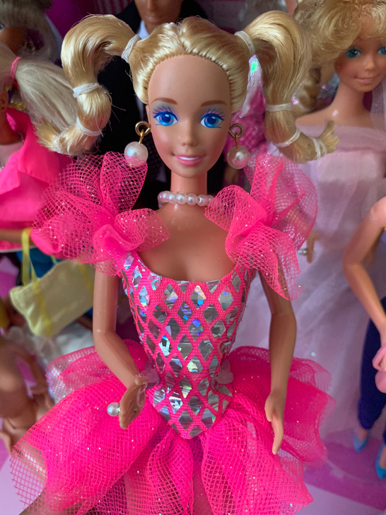 芭比娃娃开口笑