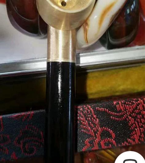 紫乌木两用烟斗可带铜部分可拆卸带有过滤芯 ...